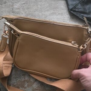 Tan Crossbody Bag